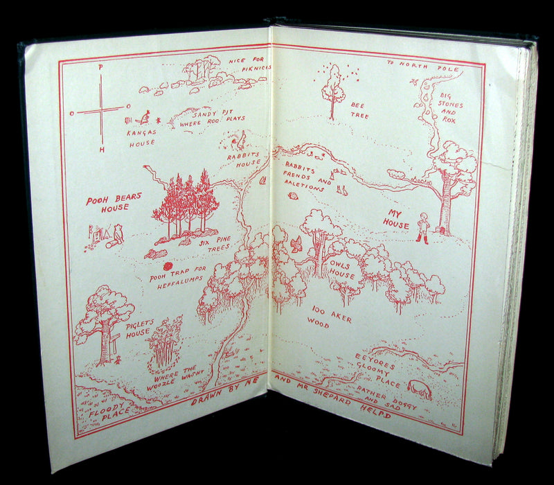 1926  First Edition - A. A. Milne & Ernest H. Shepard -  WINNIE-THE-POOH