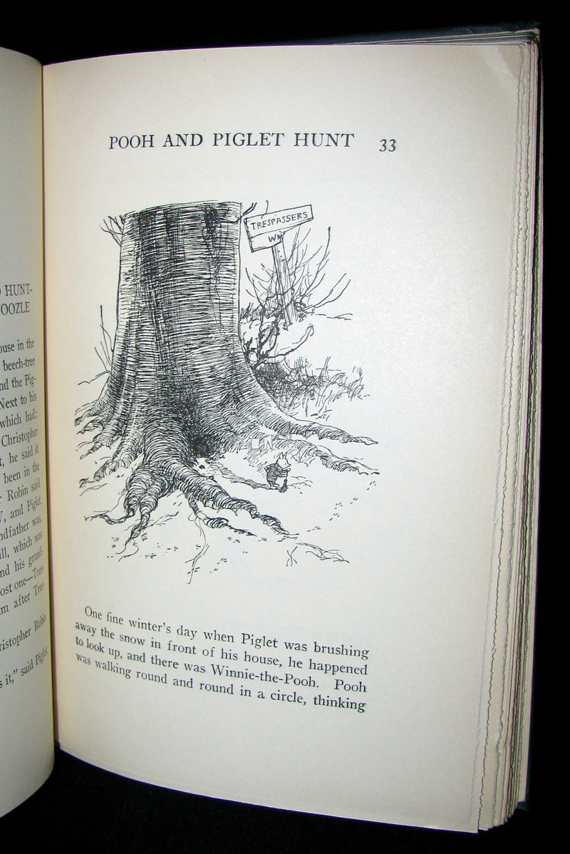 1926  First Edition - A. A. Milne & Ernest H. Shepard -  WINNIE-THE-POOH