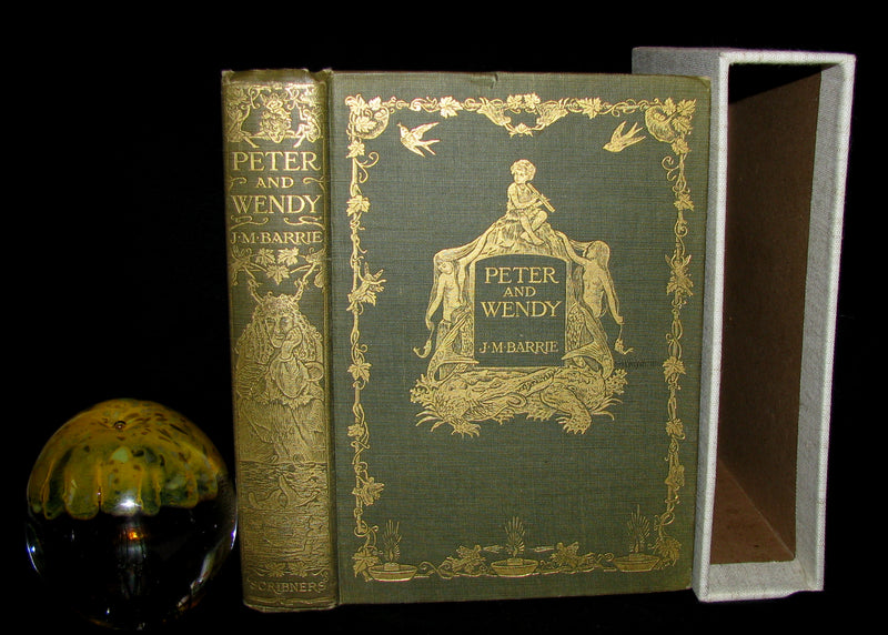 1911 Rare Book  - Peter Pan First Edition - Peter and Wendy by James Matthew Barrie