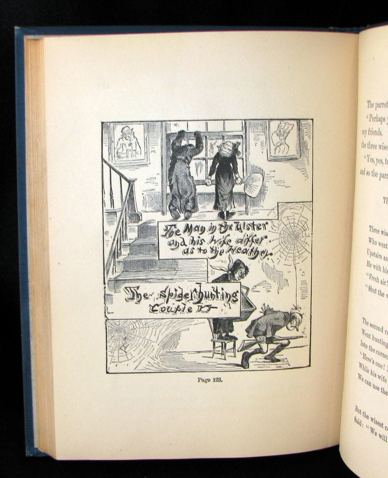1880 Scarce First Edition Book - KARL and THE QUEEN OF QUEER-LAND. Illustrated.
