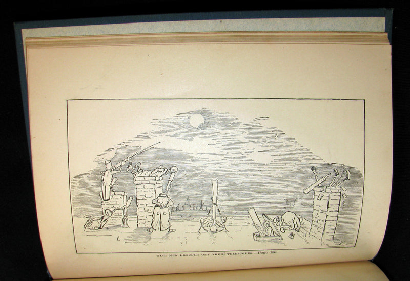 1880 Scarce First Edition Book - KARL and THE QUEEN OF QUEER-LAND. Illustrated.