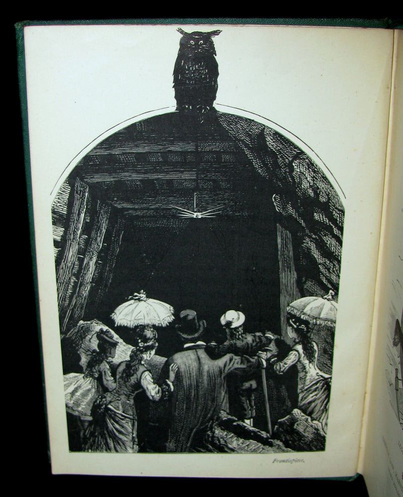 1878 Scarce Second Edition - Jules Verne Child of the Cavern Or Strange Doings Underground
