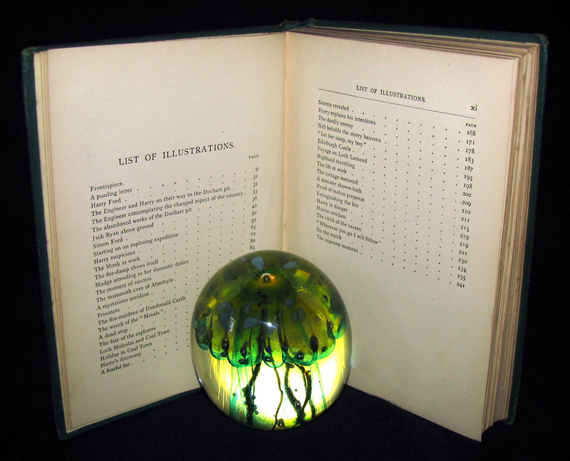 1878 Scarce Second Edition - Jules Verne Child of the Cavern Or Strange Doings Underground