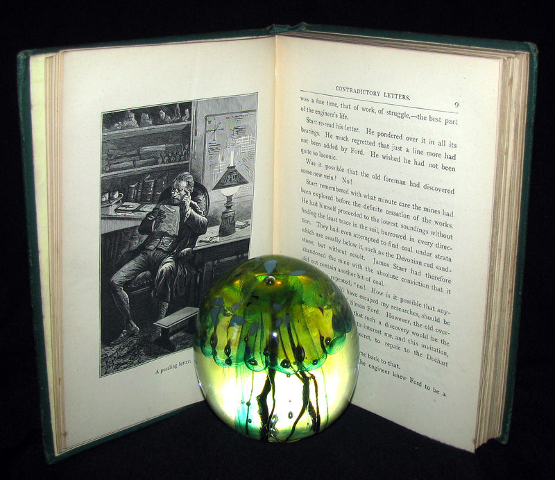 1878 Scarce Second Edition - Jules Verne Child of the Cavern Or Strange Doings Underground