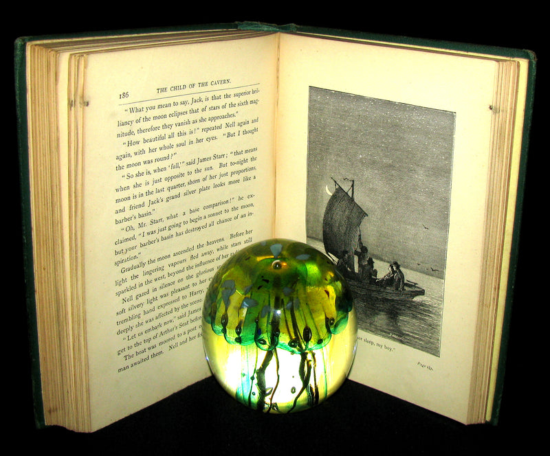 1878 Scarce Second Edition - Jules Verne Child of the Cavern Or Strange Doings Underground