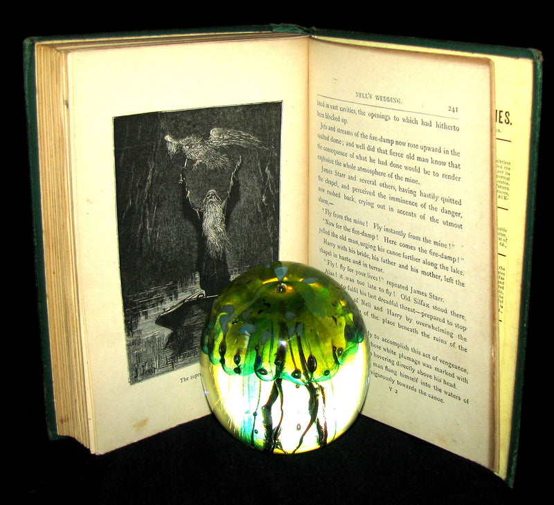 1878 Scarce Second Edition - Jules Verne Child of the Cavern Or Strange Doings Underground