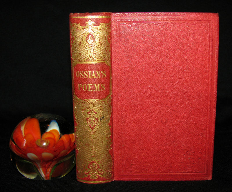 1845 Rare Book - The POEMS of OSSIAN by James Macpherson