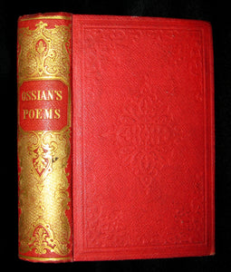 1845 Rare Book - The POEMS of OSSIAN by James Macpherson