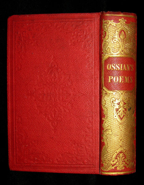 1845 Rare Book - The POEMS of OSSIAN by James Macpherson