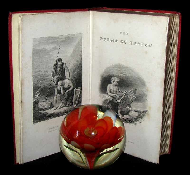 1845 Rare Book - The POEMS of OSSIAN by James Macpherson