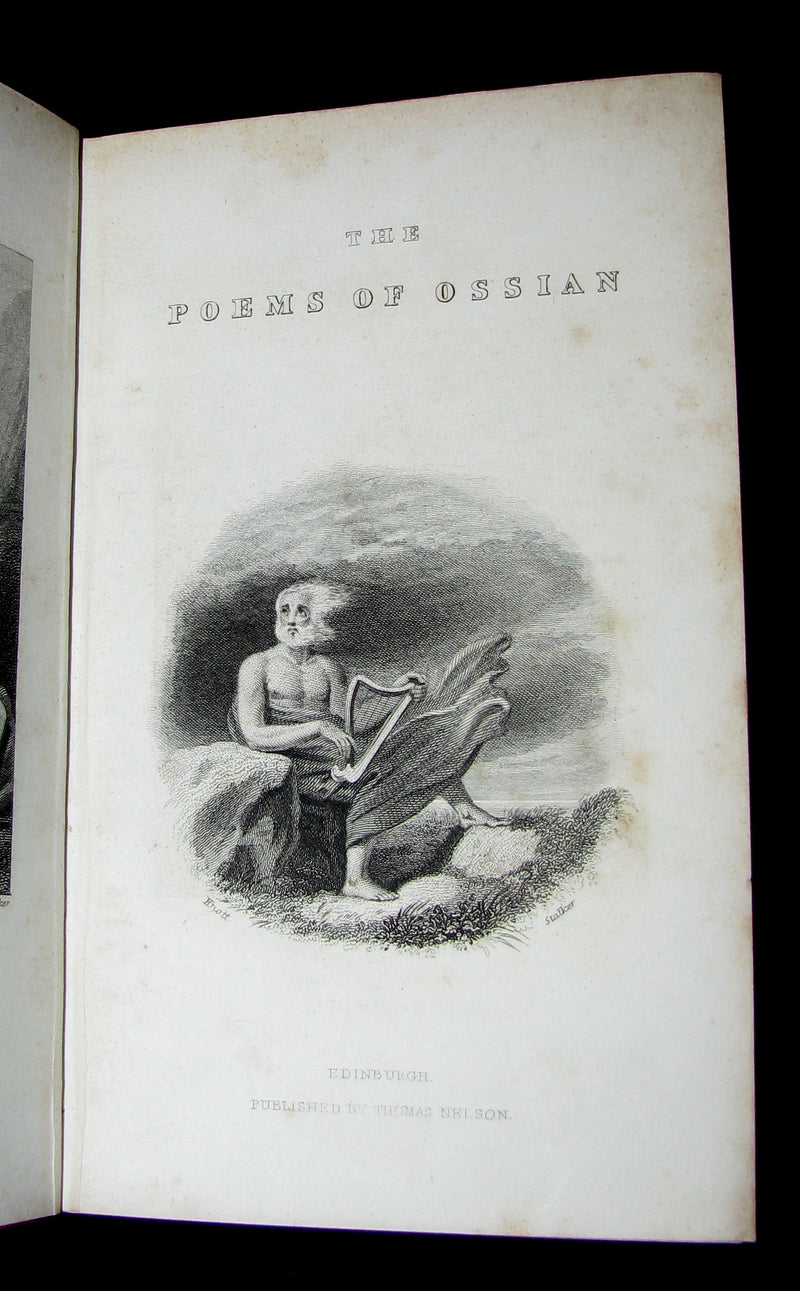 1845 Rare Book - The POEMS of OSSIAN by James Macpherson