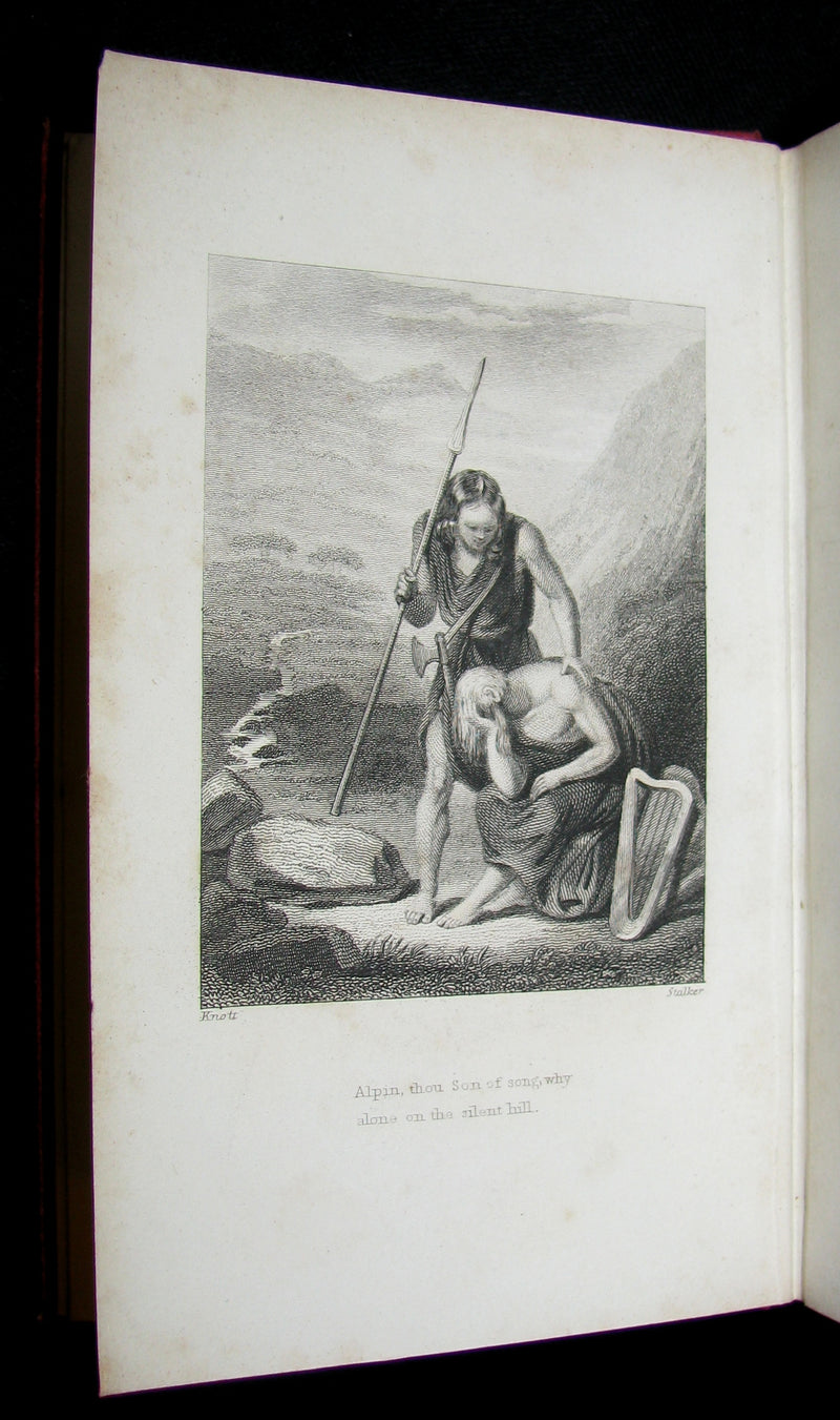 1845 Rare Book - The POEMS of OSSIAN by James Macpherson