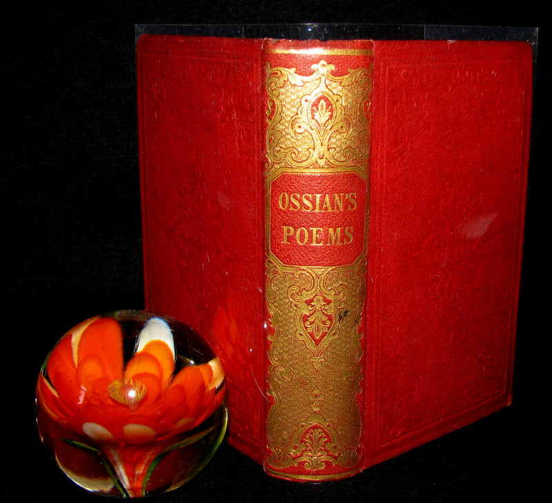 1845 Rare Book - The POEMS of OSSIAN by James Macpherson