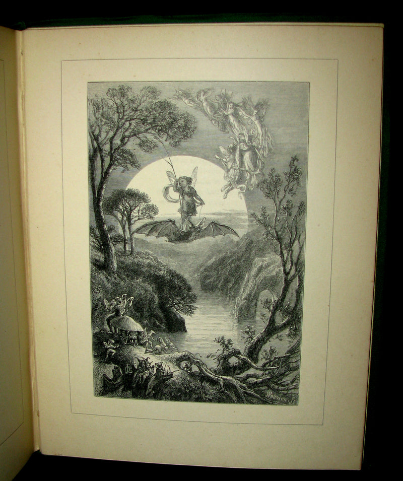 1870 Rare Victorian Book - The Poetical Works of Edgar Allan POE (The Raven, Lenore, Ulalume, ...)