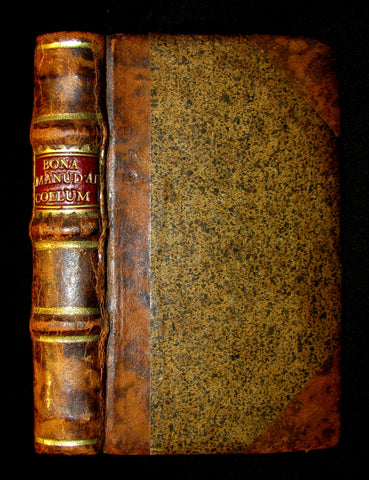 1683 Rare Latin Book - The Guide to Heaven by Giovanni Bona - Manuductio Ad Coelum