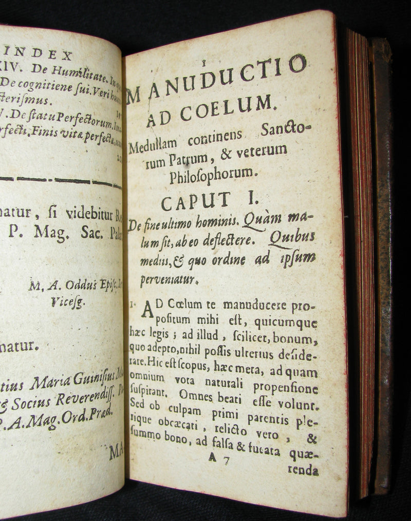 1683 Rare Latin Book - The Guide to Heaven by Giovanni Bona - Manuductio Ad Coelum