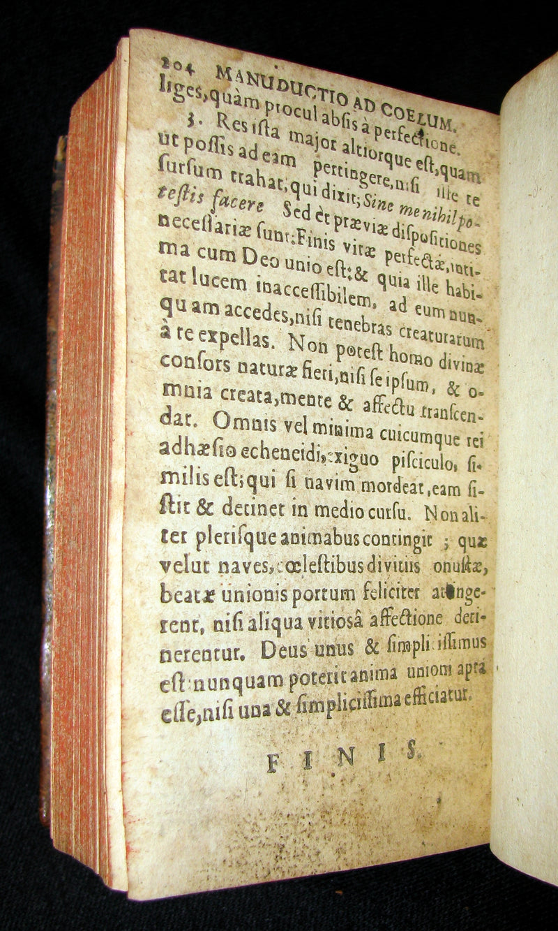 1683 Rare Latin Book - The Guide to Heaven by Giovanni Bona - Manuductio Ad Coelum