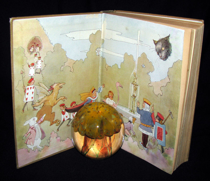 1920 Rare Book -  Alice's Adventures in Wonderland with 48 Coloured Plates By Margaret W. Tarrant