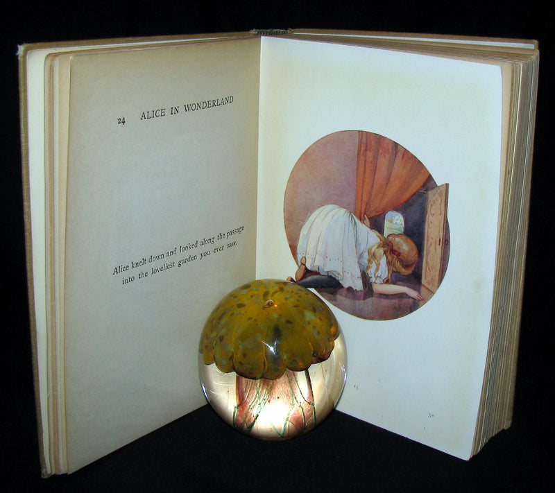 1920 Rare Book -  Alice's Adventures in Wonderland with 48 Coloured Plates By Margaret W. Tarrant