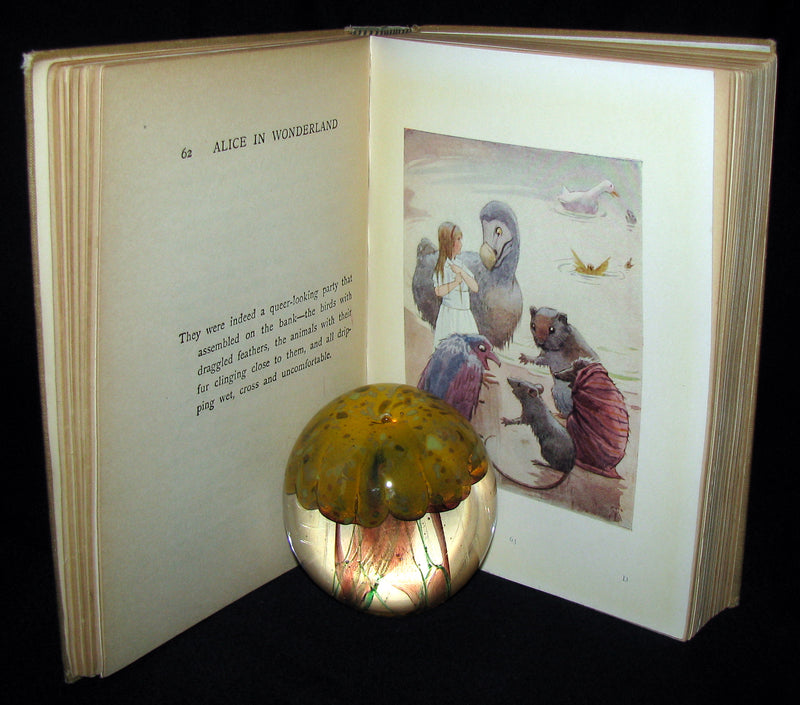 1920 Rare Book -  Alice's Adventures in Wonderland with 48 Coloured Plates By Margaret W. Tarrant