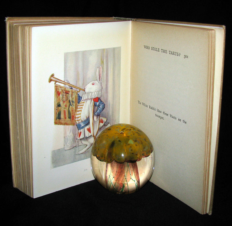 1920 Rare Book -  Alice's Adventures in Wonderland with 48 Coloured Plates By Margaret W. Tarrant