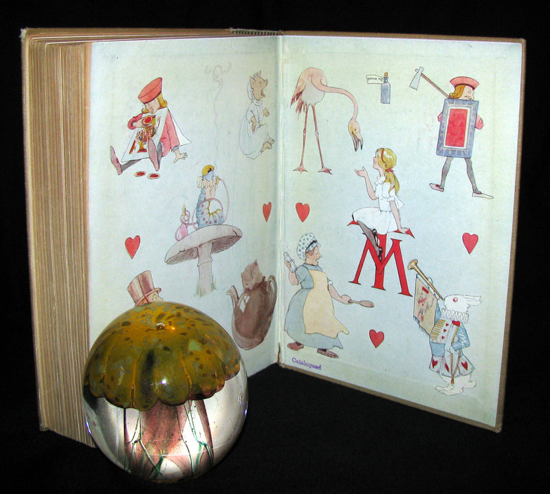1920 Rare Book -  Alice's Adventures in Wonderland with 48 Coloured Plates By Margaret W. Tarrant