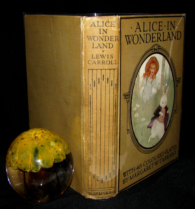 1920 Rare Book -  Alice's Adventures in Wonderland with 48 Coloured Plates By Margaret W. Tarrant