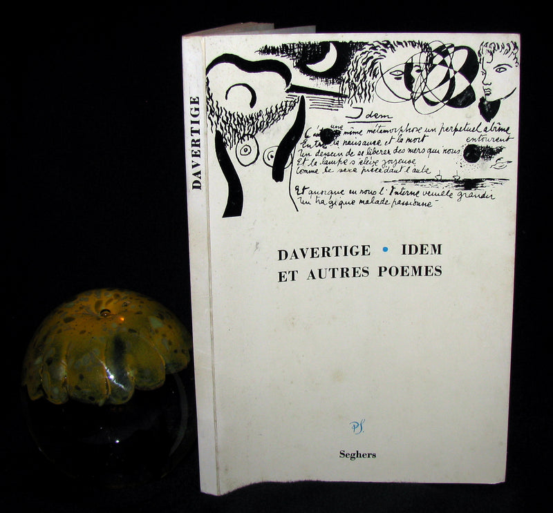 1964 Scarce Edition French Book - IDEM (Haiti) - Great Haitian Poet Davertige - Villard Denis