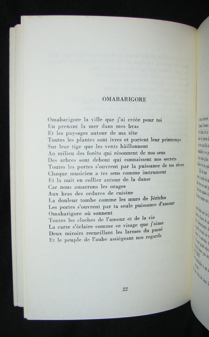 1964 Scarce Edition French Book - IDEM (Haiti) - Great Haitian Poet Davertige - Villard Denis