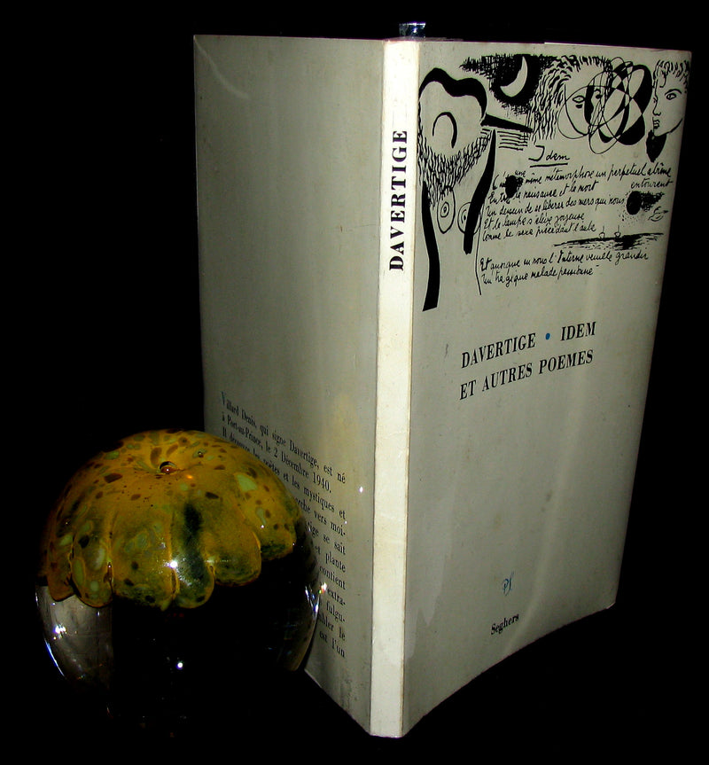 1964 Scarce Edition French Book - IDEM (Haiti) - Great Haitian Poet Davertige - Villard Denis