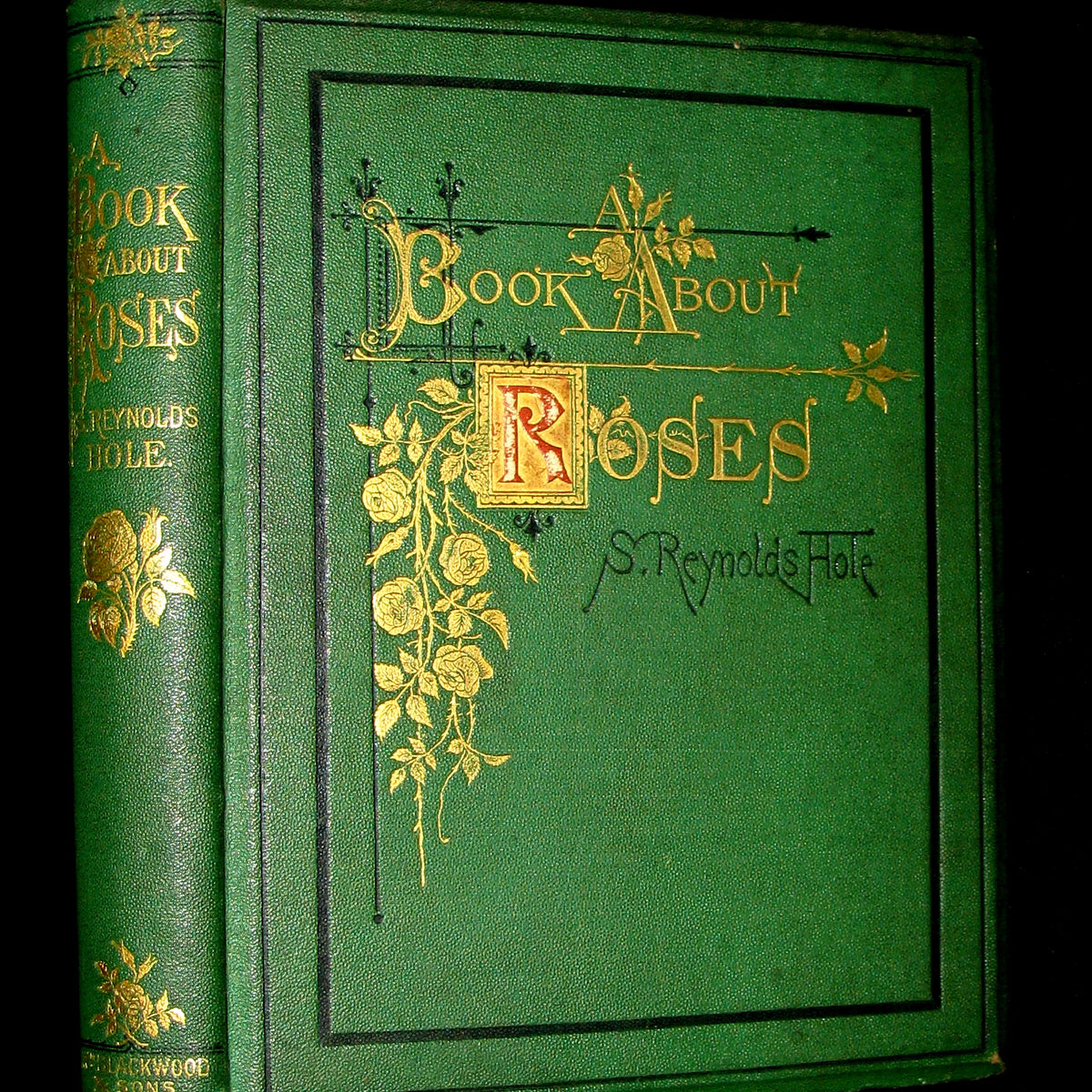 1870 Rare Victorian Gardening Book - A book about Roses : How to grow ...