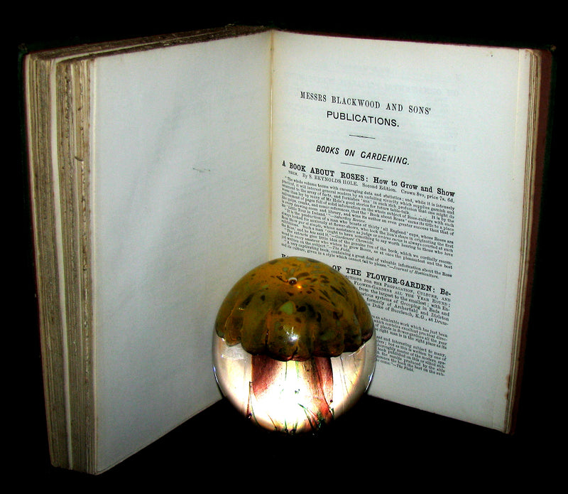 1870 Rare Victorian Gardening Book -  A book about Roses : How to grow and show them