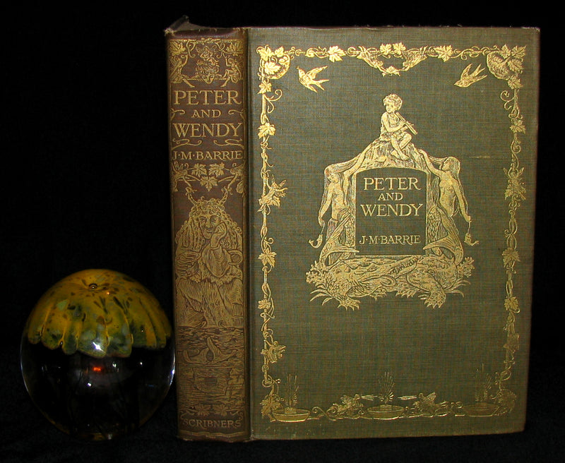 1911 Rare Book  - Peter Pan First Edition - Peter and Wendy by James Matthew Barrie