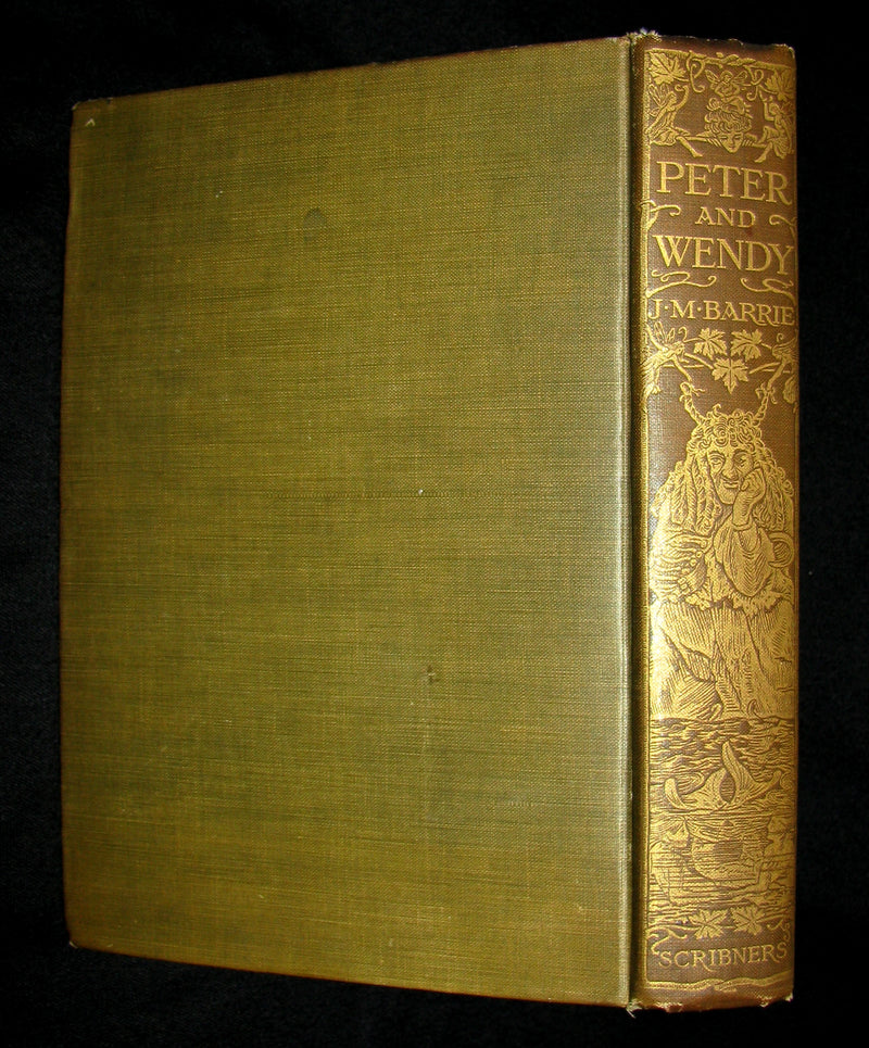 1911 Rare Book  - Peter Pan First Edition - Peter and Wendy by James Matthew Barrie