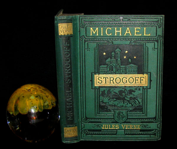 1885 Scarce Early Edition - Jules Verne - Michael Strogoff - The Courier Of The Czar