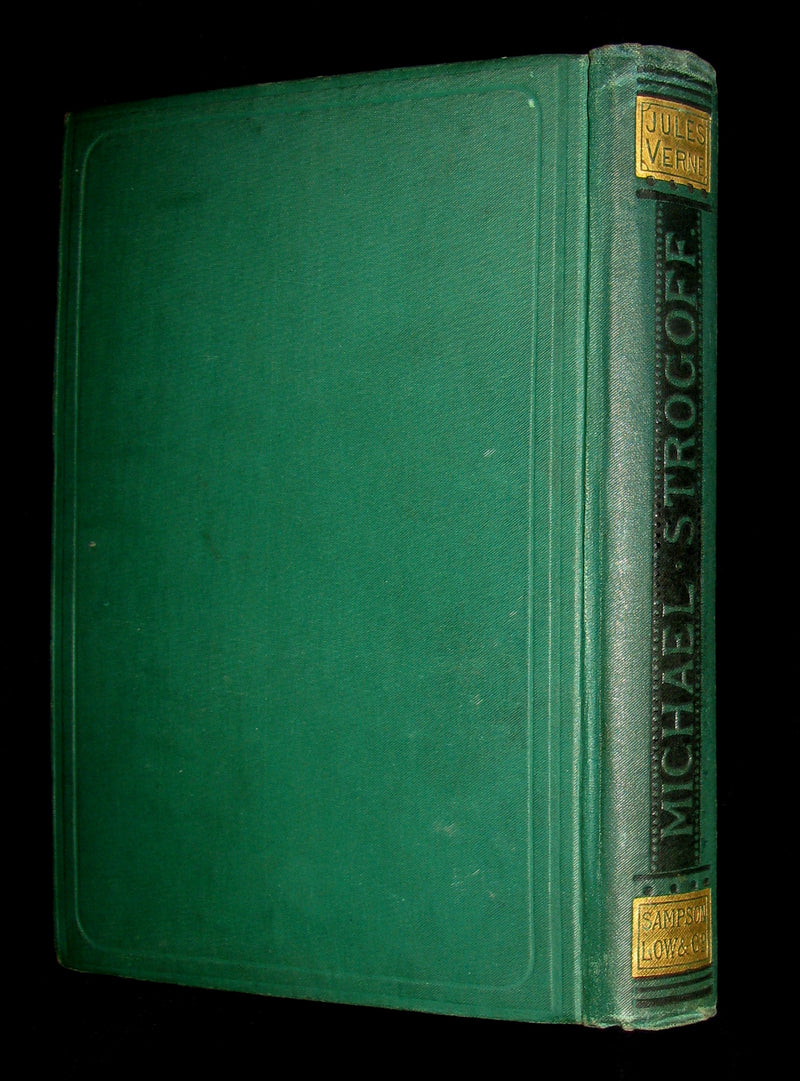 1885 Scarce Early Edition - Jules Verne - Michael Strogoff - The Courier Of The Czar