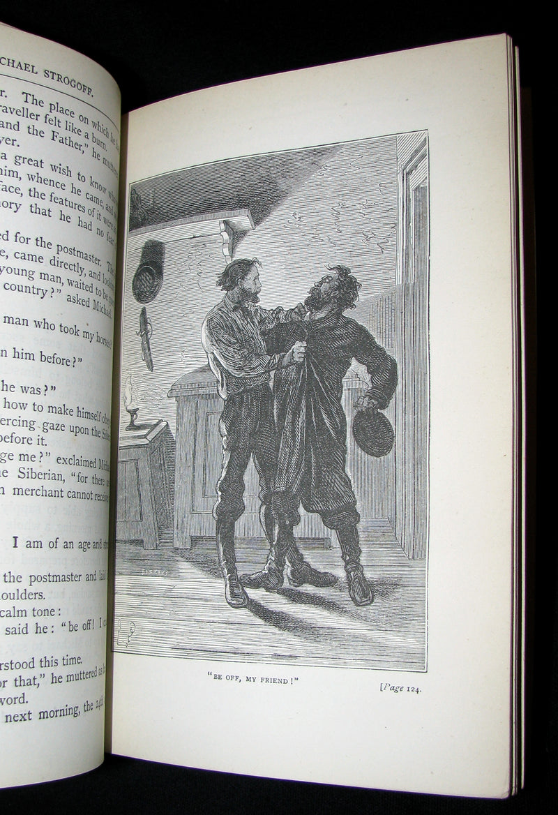 1885 Scarce Early Edition - Jules Verne - Michael Strogoff - The Courier Of The Czar