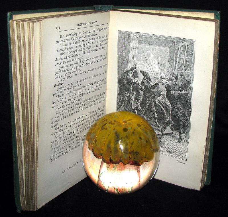 1885 Scarce Early Edition - Jules Verne - Michael Strogoff - The Courier Of The Czar