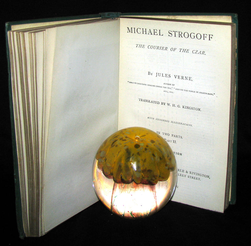 1885 Scarce Early Edition - Jules Verne - Michael Strogoff - The Courier Of The Czar