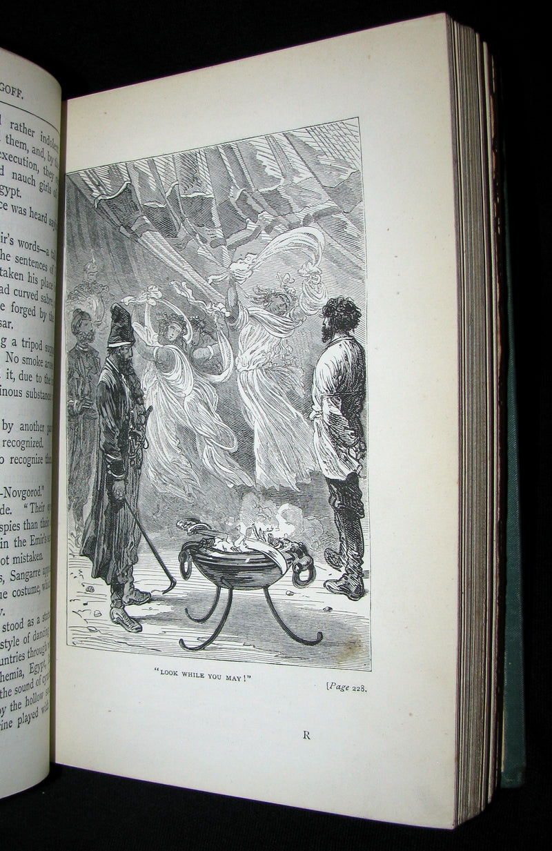 1885 Scarce Early Edition - Jules Verne - Michael Strogoff - The Courier Of The Czar