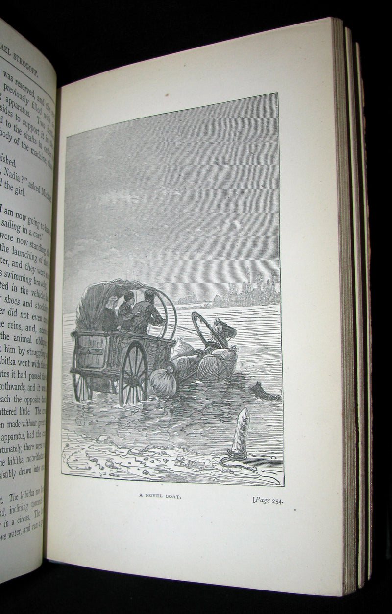 1885 Scarce Early Edition - Jules Verne - Michael Strogoff - The Courier Of The Czar