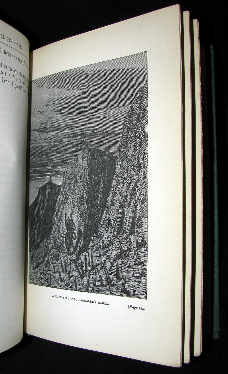 1885 Scarce Early Edition - Jules Verne - Michael Strogoff - The Courier Of The Czar