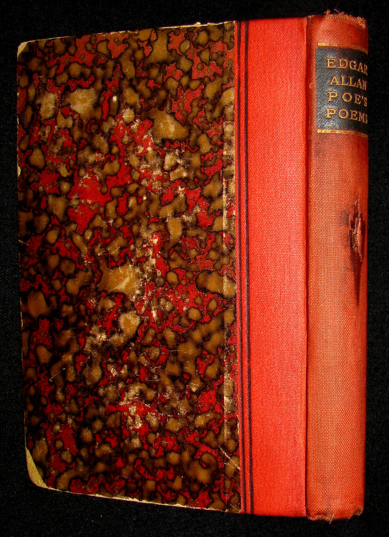 1887 Rare Book - Poems by Edgar Allan POE (The Raven, Lenore, Ulalume, ...)