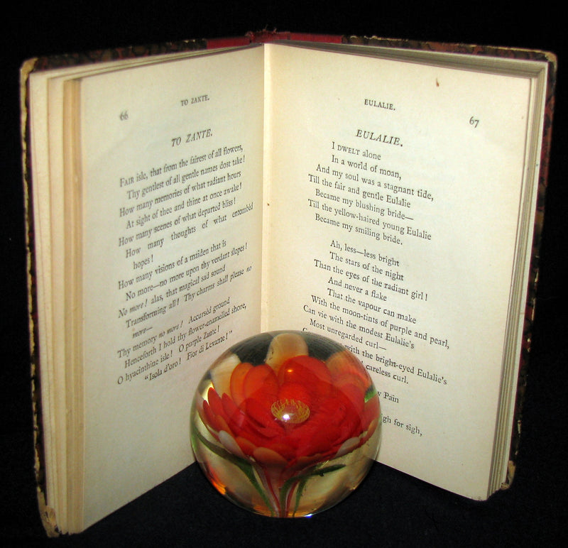 1887 Rare Book - Poems by Edgar Allan POE (The Raven, Lenore, Ulalume, ...)