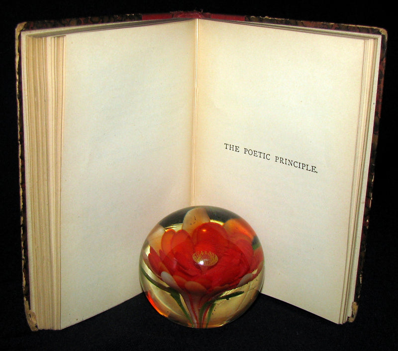 1887 Rare Book - Poems by Edgar Allan POE (The Raven, Lenore, Ulalume, ...)