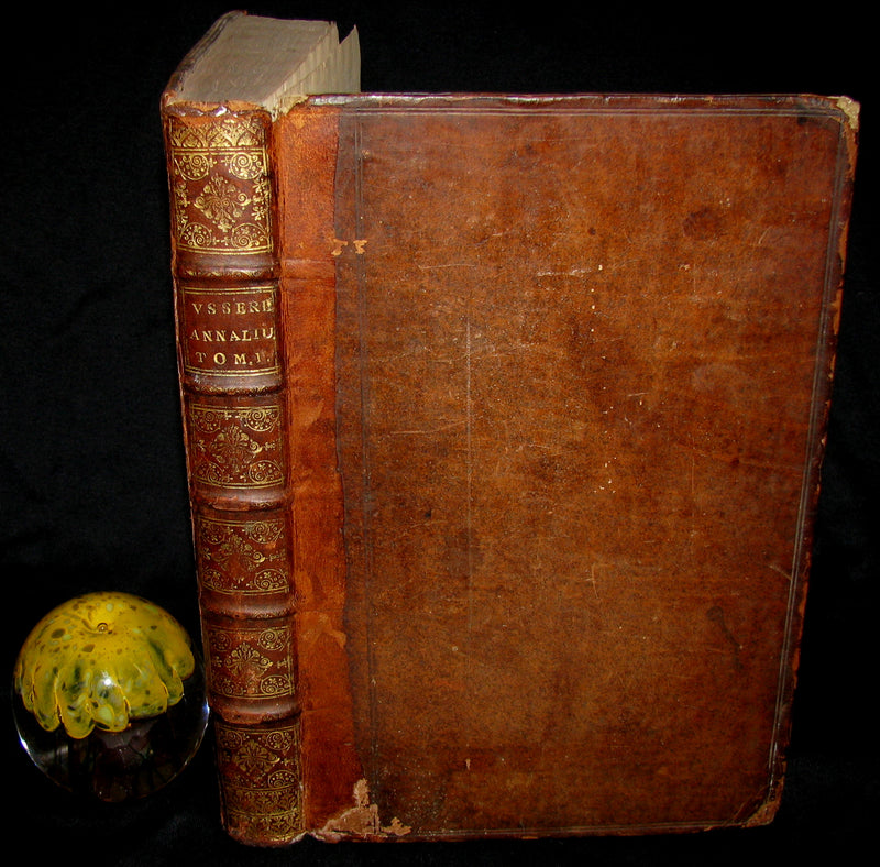 1650 Scarce 1stED Latin Book - Ussher Chronology -  James Ussher Annals of the Old Testament