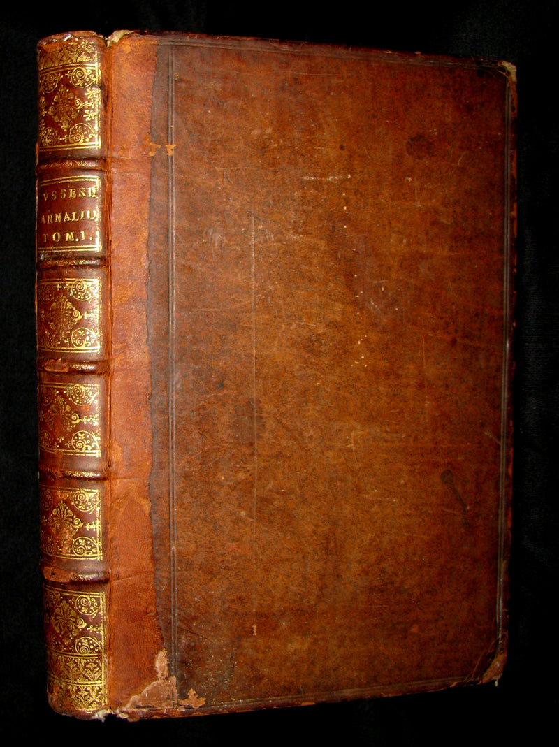 1650 Scarce 1stED Latin Book - Ussher Chronology -  James Ussher Annals of the Old Testament