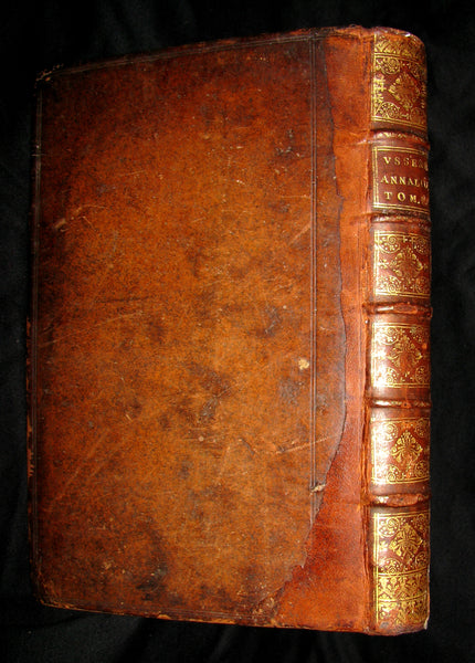 1650 Scarce 1stED Latin Book - Ussher Chronology -  James Ussher Annals of the Old Testament