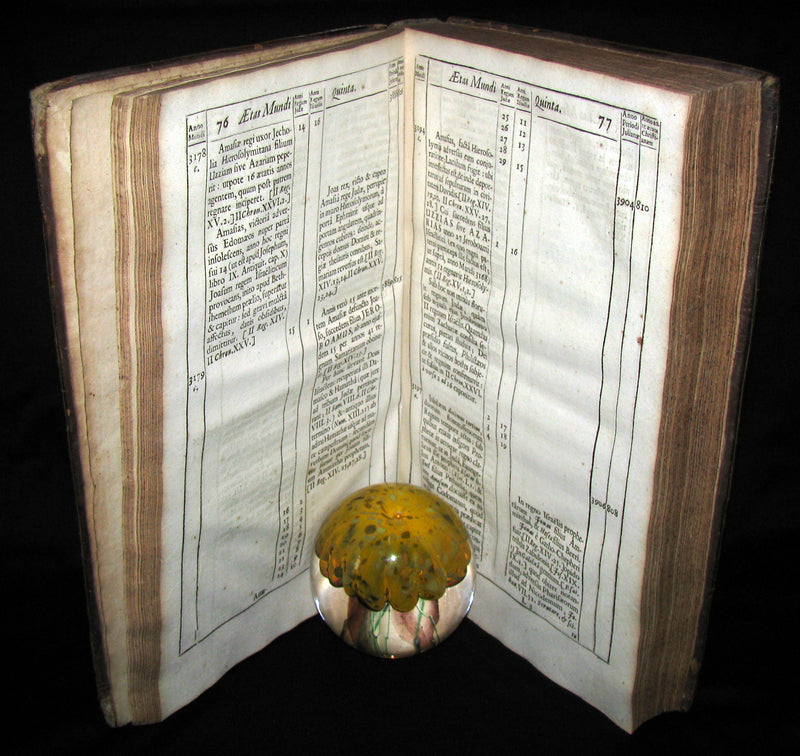 1650 Scarce 1stED Latin Book - Ussher Chronology -  James Ussher Annals of the Old Testament