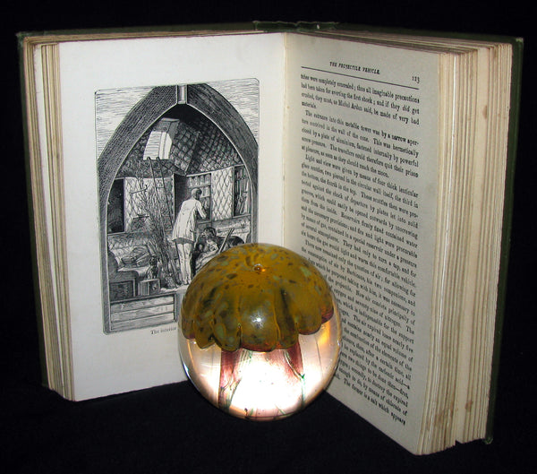 1907 Rare Book - JULES VERNE - From the Earth to the Moon, Direct in 97 hours 20 minutes